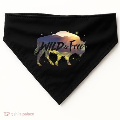 Wild And Free USA-Made Doggie Bandana