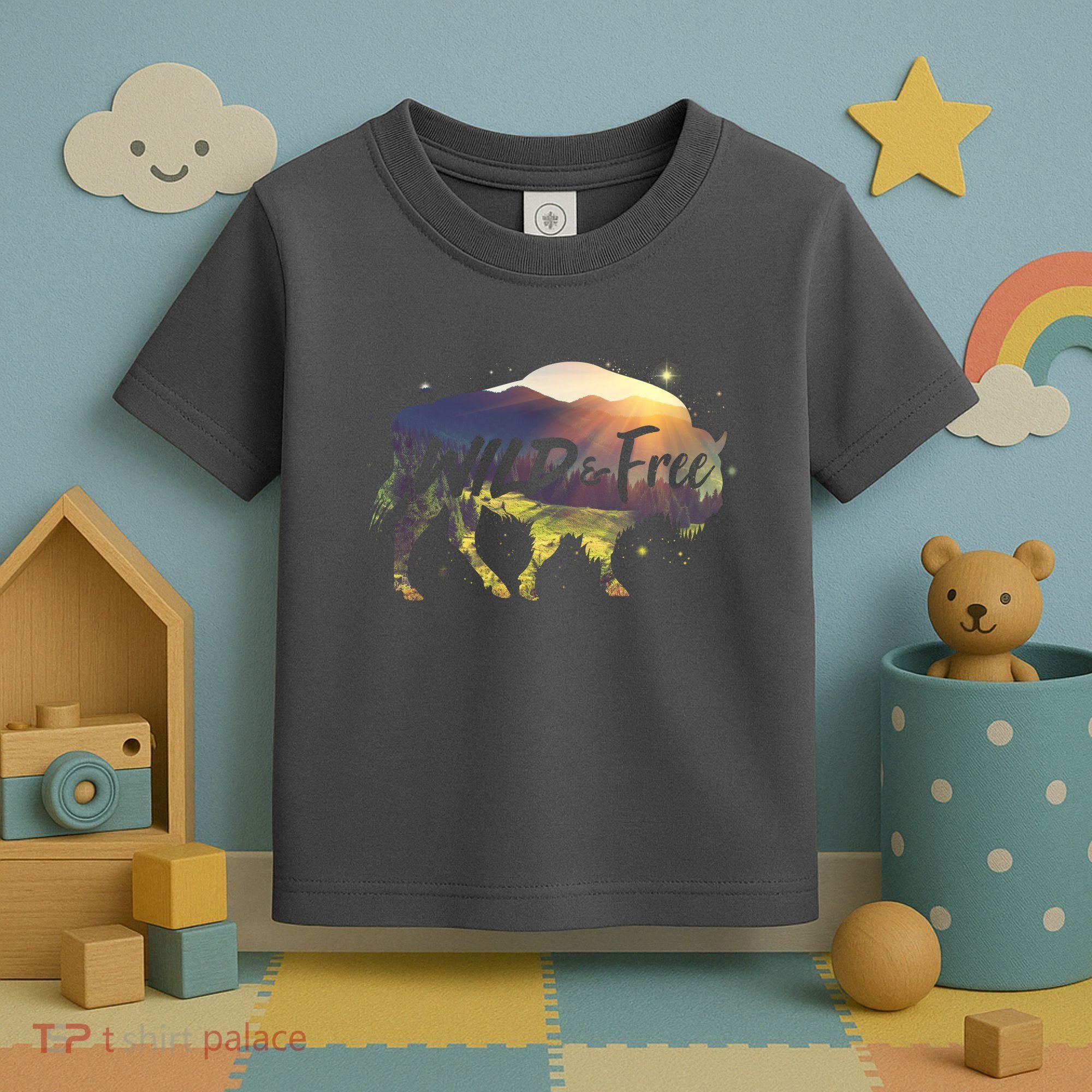 Wild And Free Toddler T-Shirt