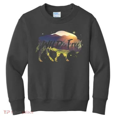 Wild And Free Kids Sweatshirt
