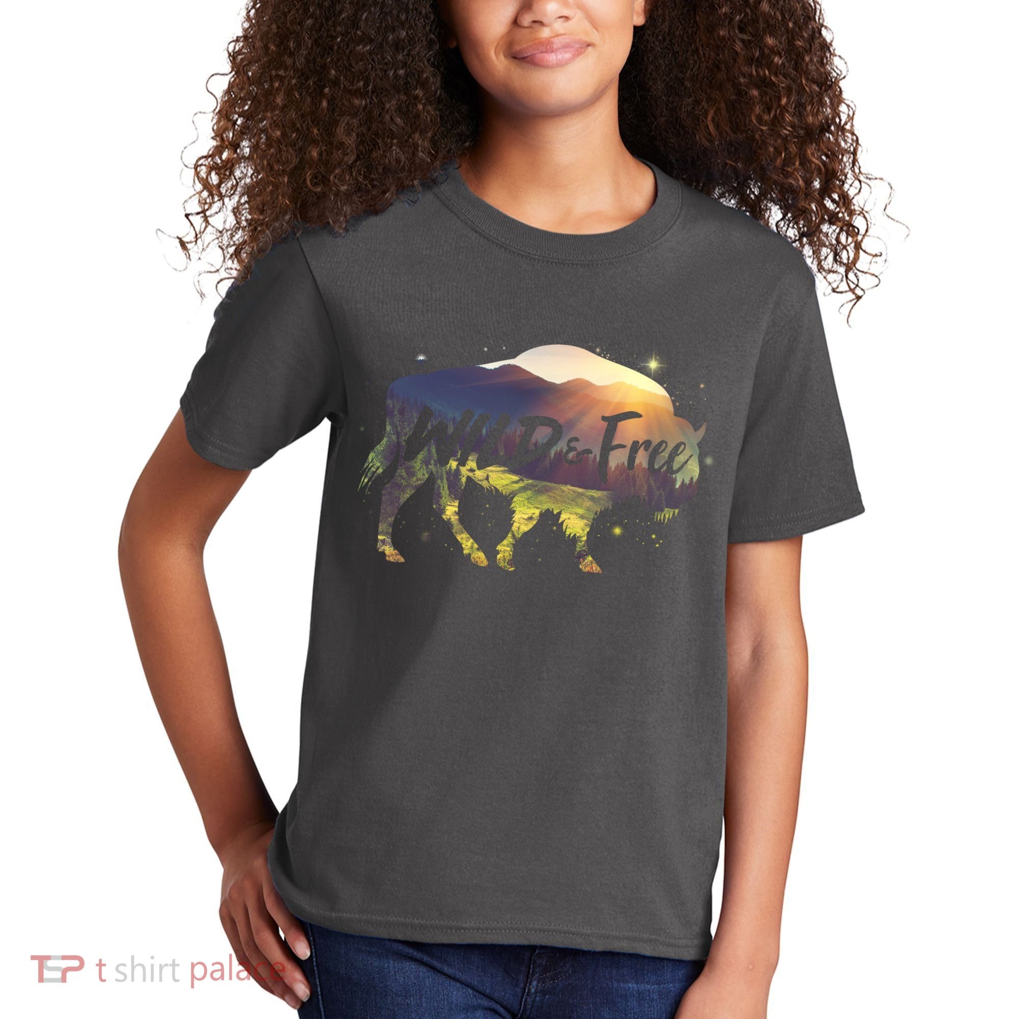 Wild And Free Kids T-Shirt