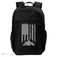 Wild Camping American Flag Mountain Backpack thumb 0