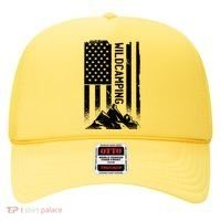 Wild Camping American Flag Mountain Hat thumb 0