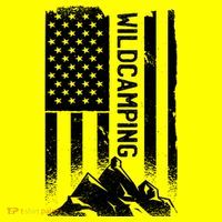 Wild Camping American Flag Mountain Hat thumb 2