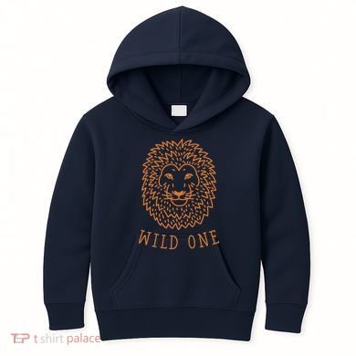 Wild One Lion Kids Hoodie