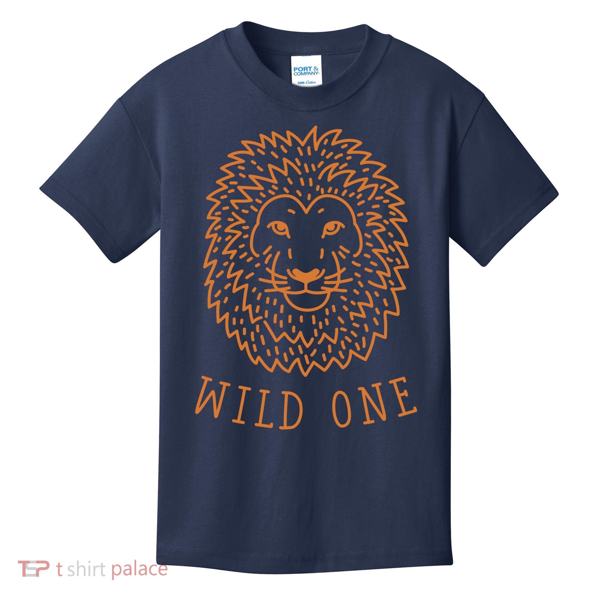 Wild One Lion Kids T-Shirt
