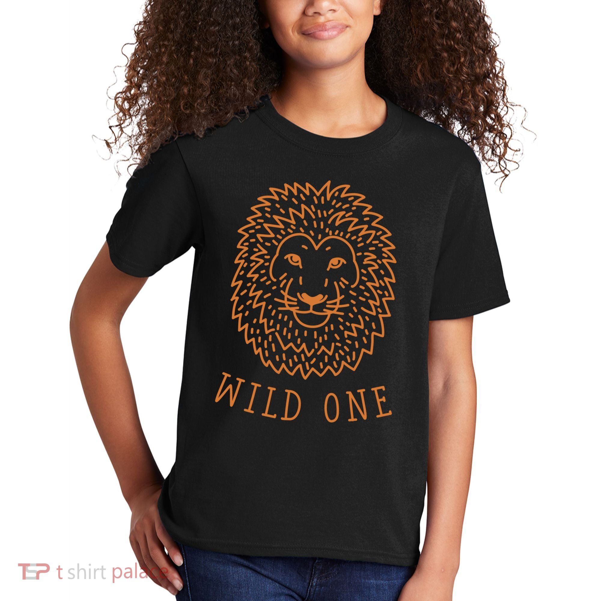 Wild One Lion Kids T-Shirt