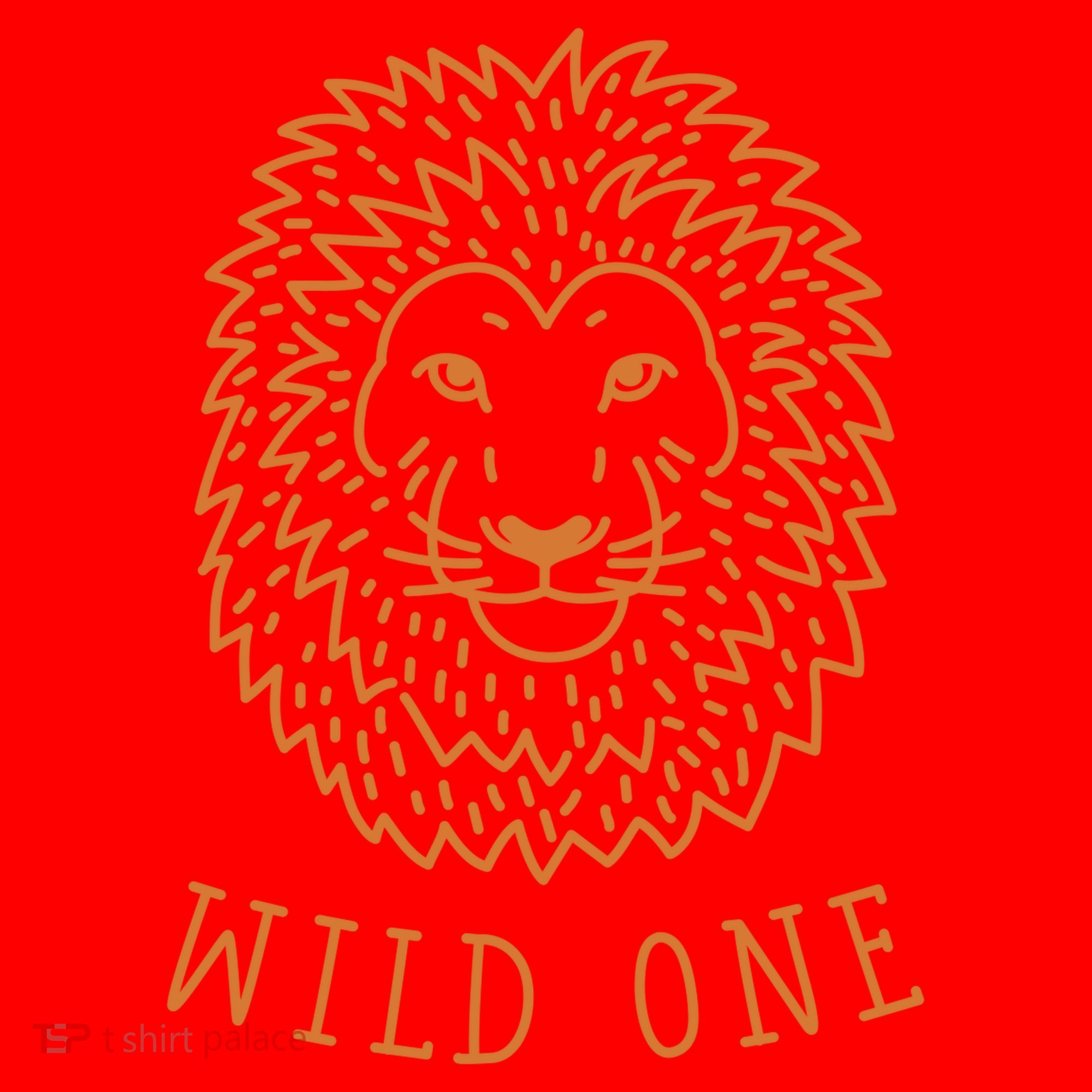 Wild One Lion Santa Hat