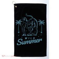 Wild Summer Golf Towel thumb 0
