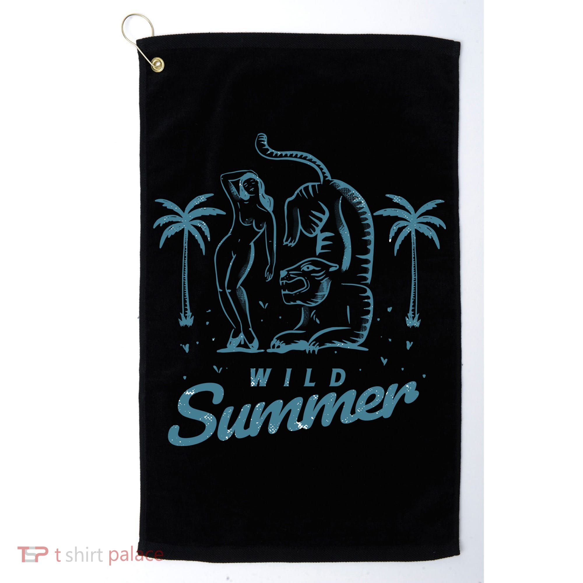 Wild Summer Golf Towel