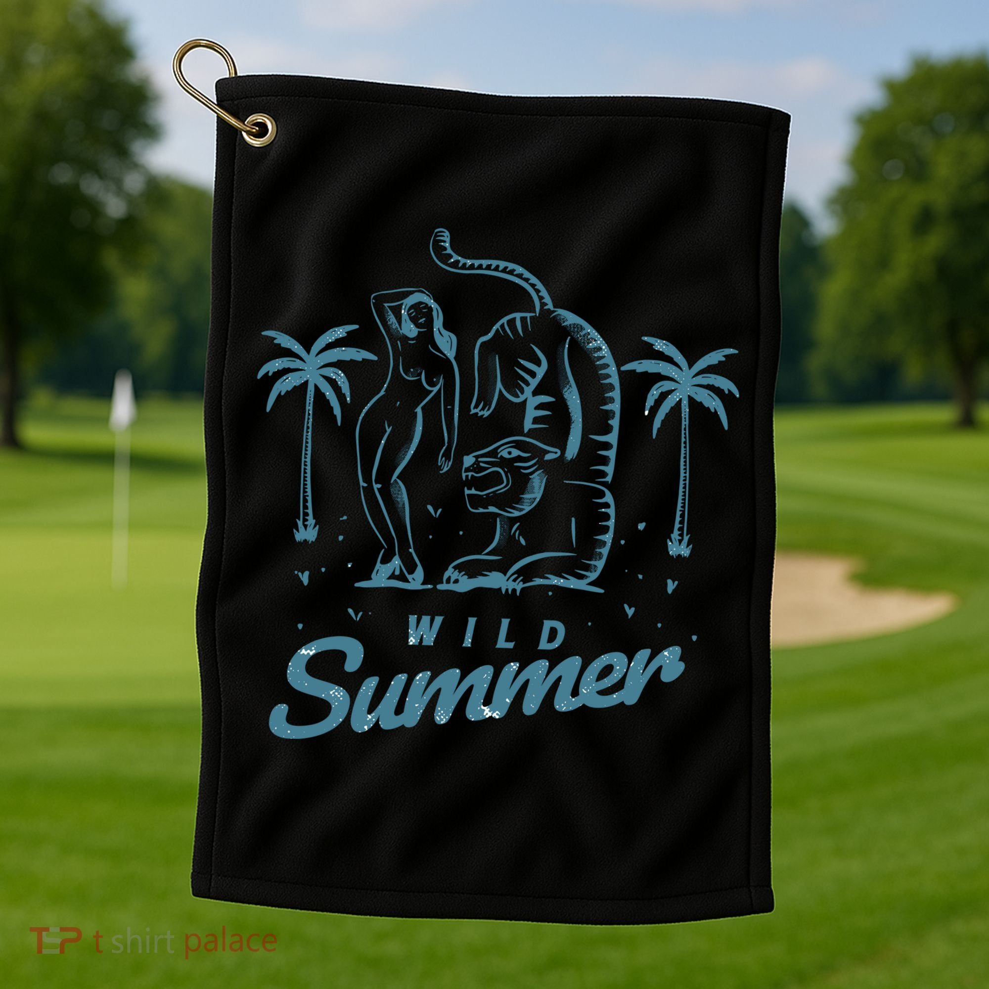 Wild Summer Golf Towel