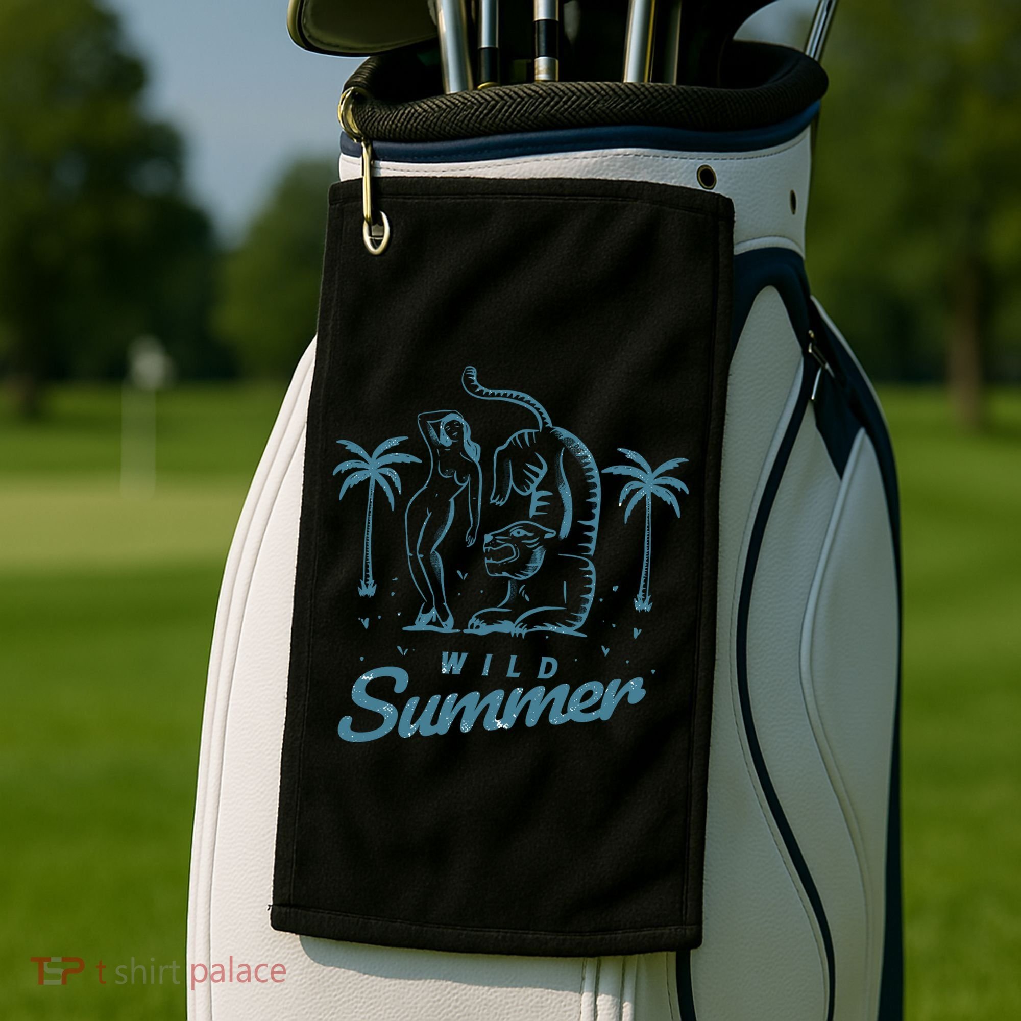 Wild Summer Golf Towel