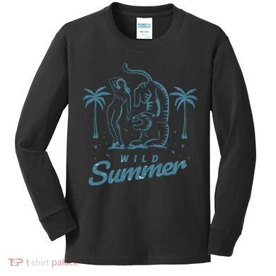 Wild Summer Kids Long Sleeve Shirt