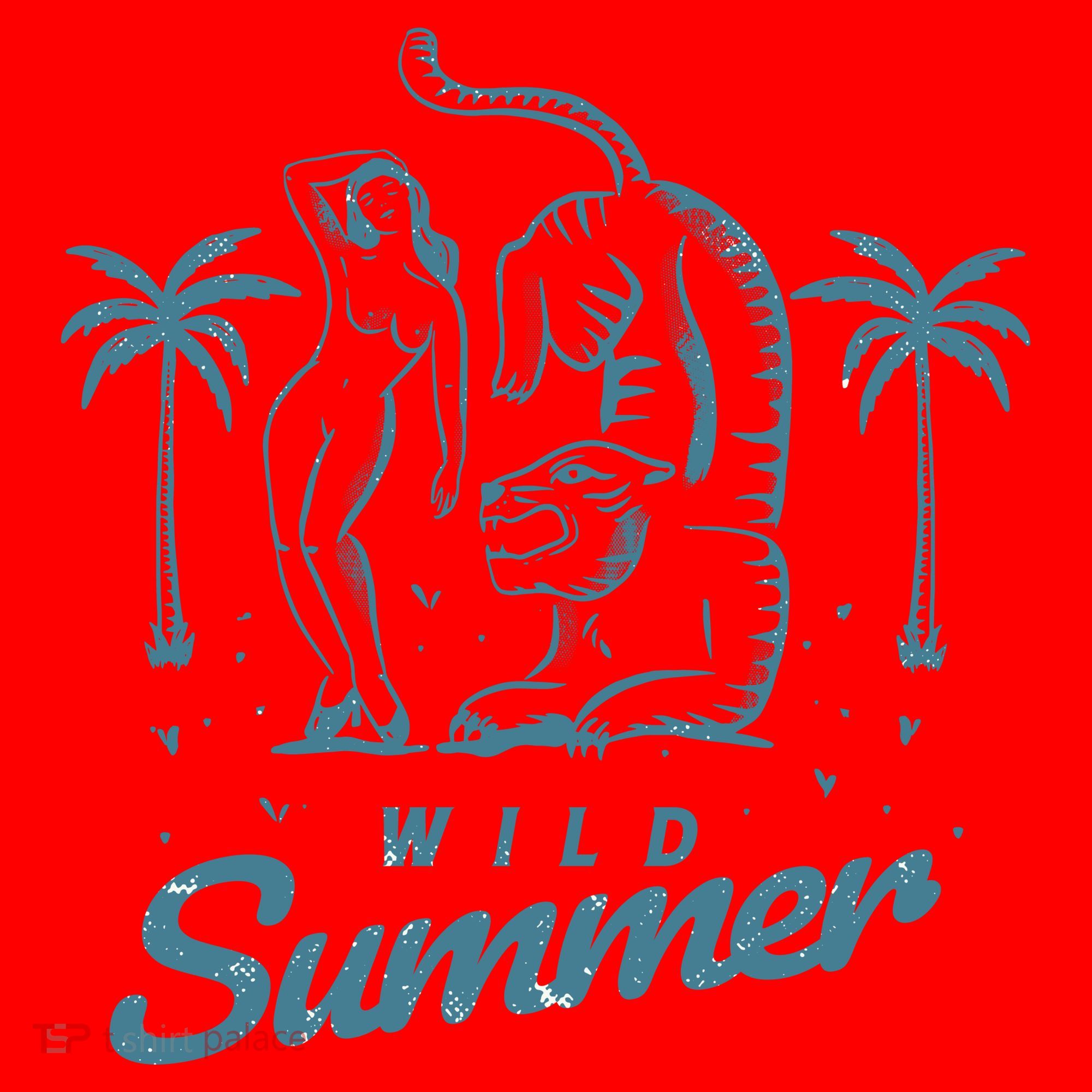 Wild Summer Santa Hat