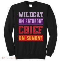 Wildcat On Saturday Chief On Sunday Sweatshirt thumb 0