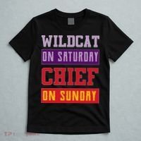 Wildcat On Saturday Chief On Sunday T-Shirt thumb 5