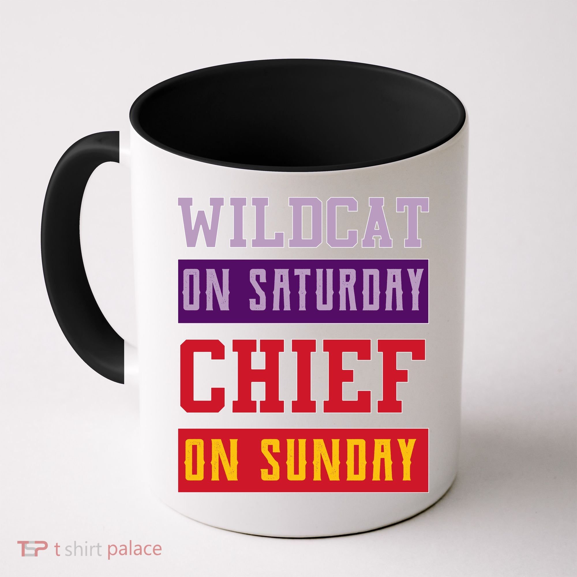 Wildcat On Saturday Chief On Sunday Coffee Mug