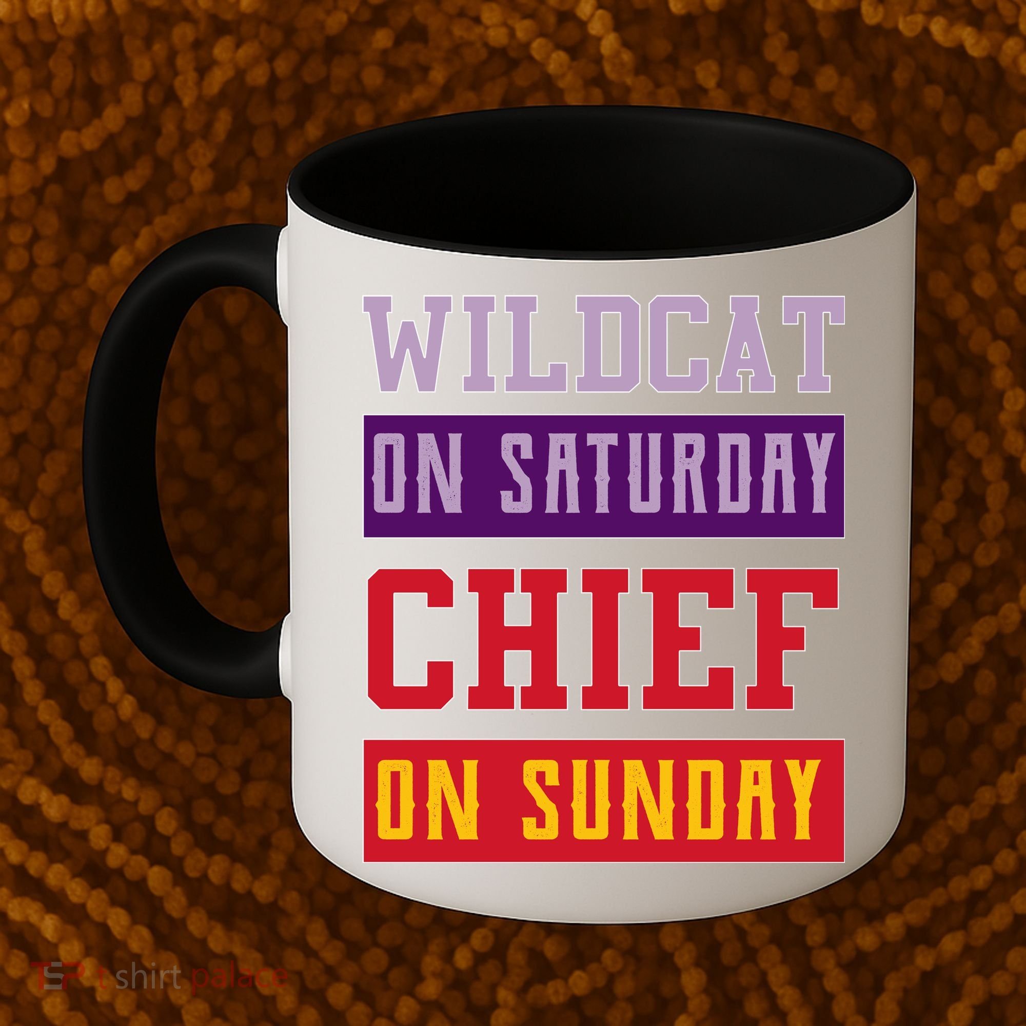 Wildcat On Saturday Chief On Sunday Coffee Mug