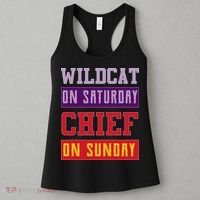 Wildcat On Saturday Chief On Sunday Women's Tank Top thumb 3