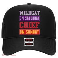 Wildcat On Saturday Chief On Sunday Hat thumb 0