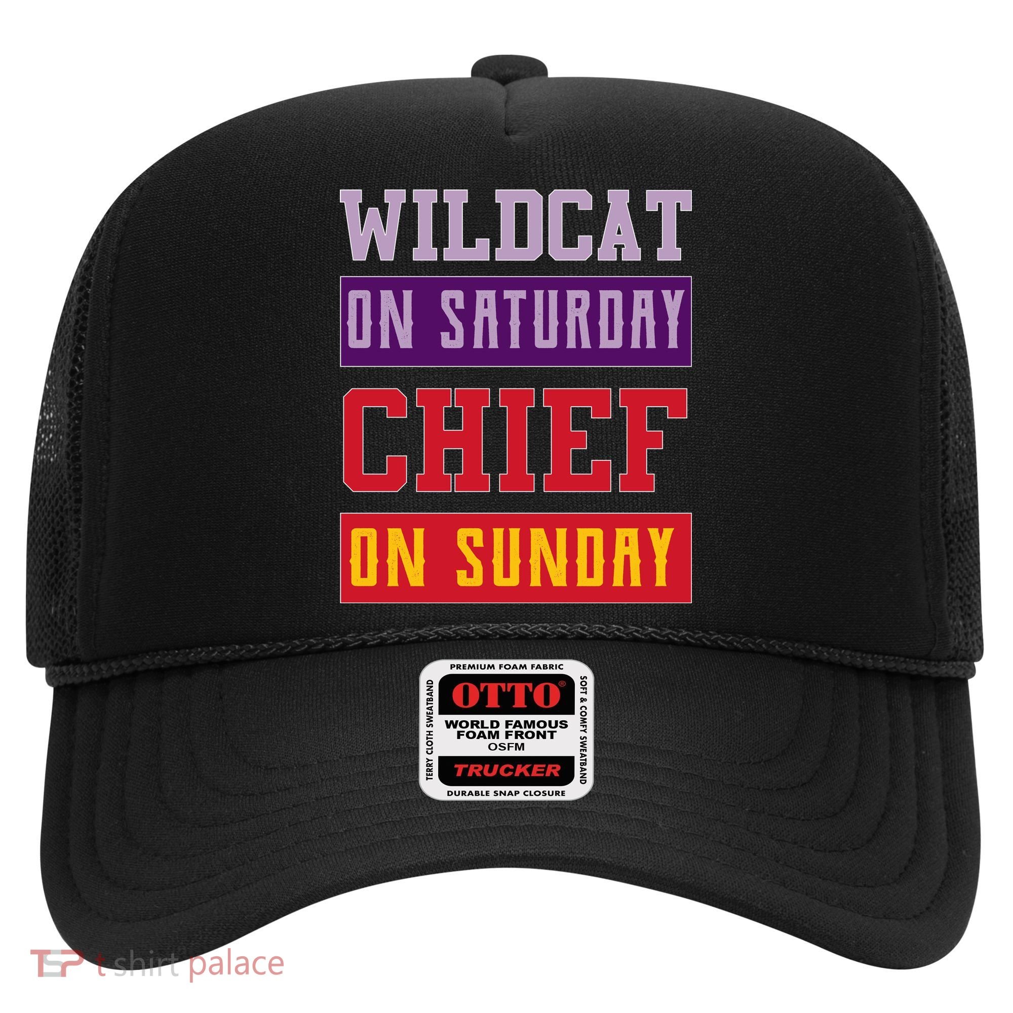 Wildcat On Saturday Chief On Sunday Hat