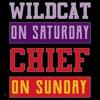 Wildcat On Saturday Chief On Sunday Visor thumb 3