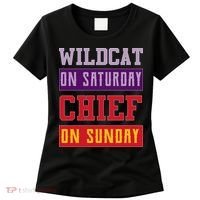 Wildcat On Saturday Chief On Sunday Women's T-Shirt thumb 0