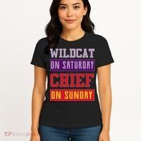 Wildcat On Saturday Chief On Sunday Women's T-Shirt thumb 4