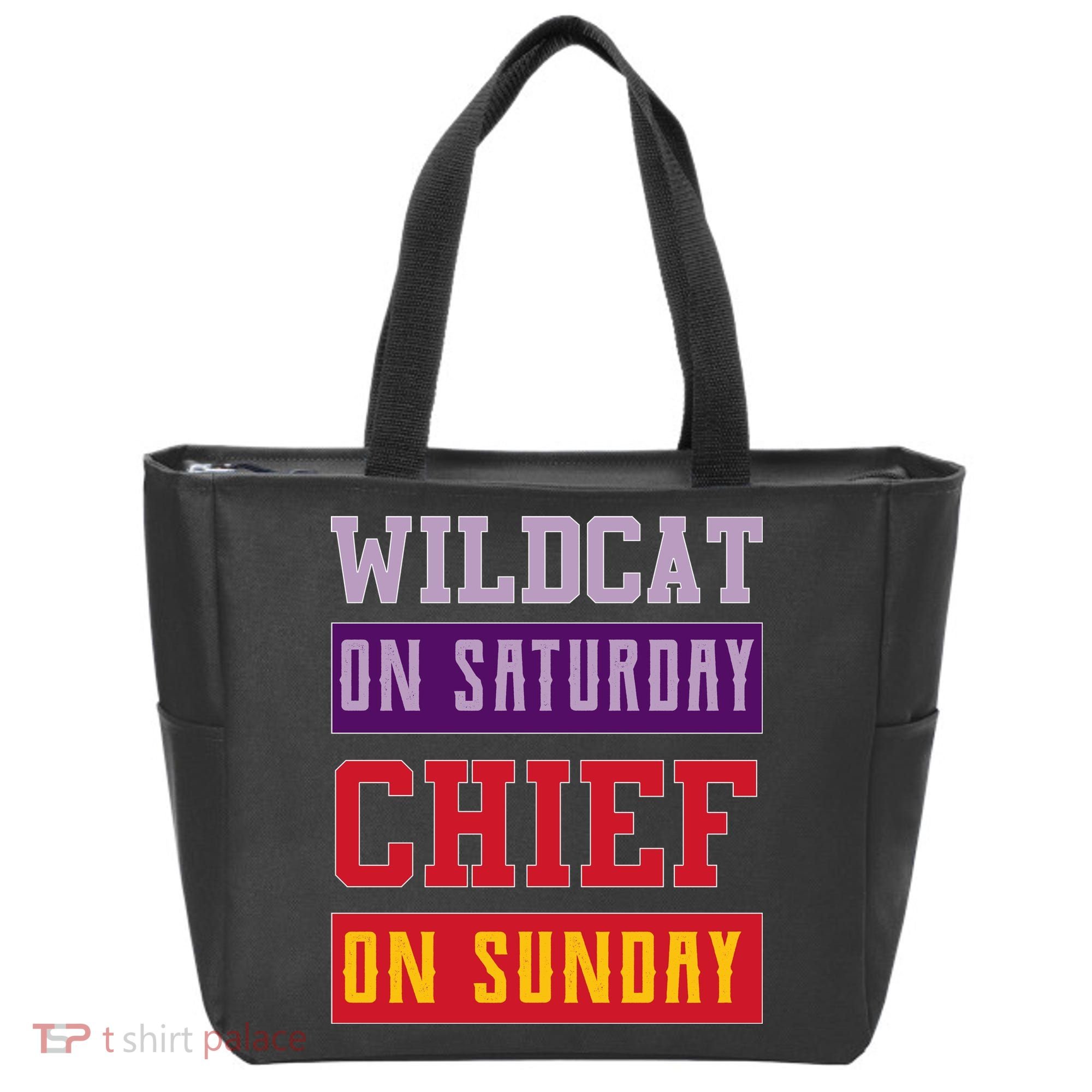 Wildcat On Saturday Chief On Sunday Tote Bag