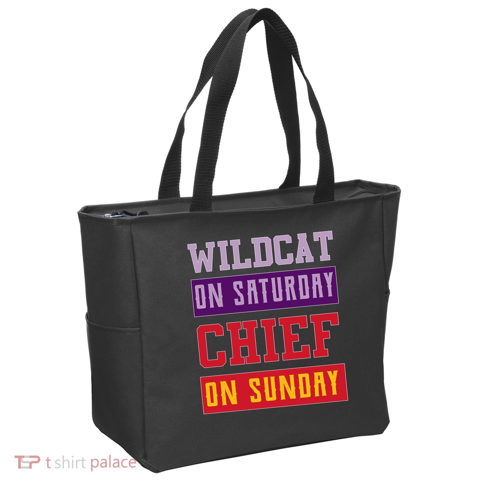 Wildcat On Saturday Chief On Sunday Tote Bag