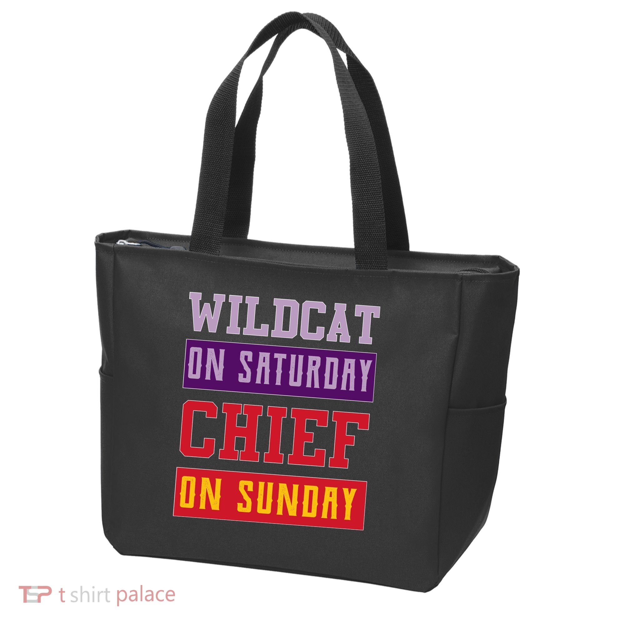 Wildcat On Saturday Chief On Sunday Tote Bag