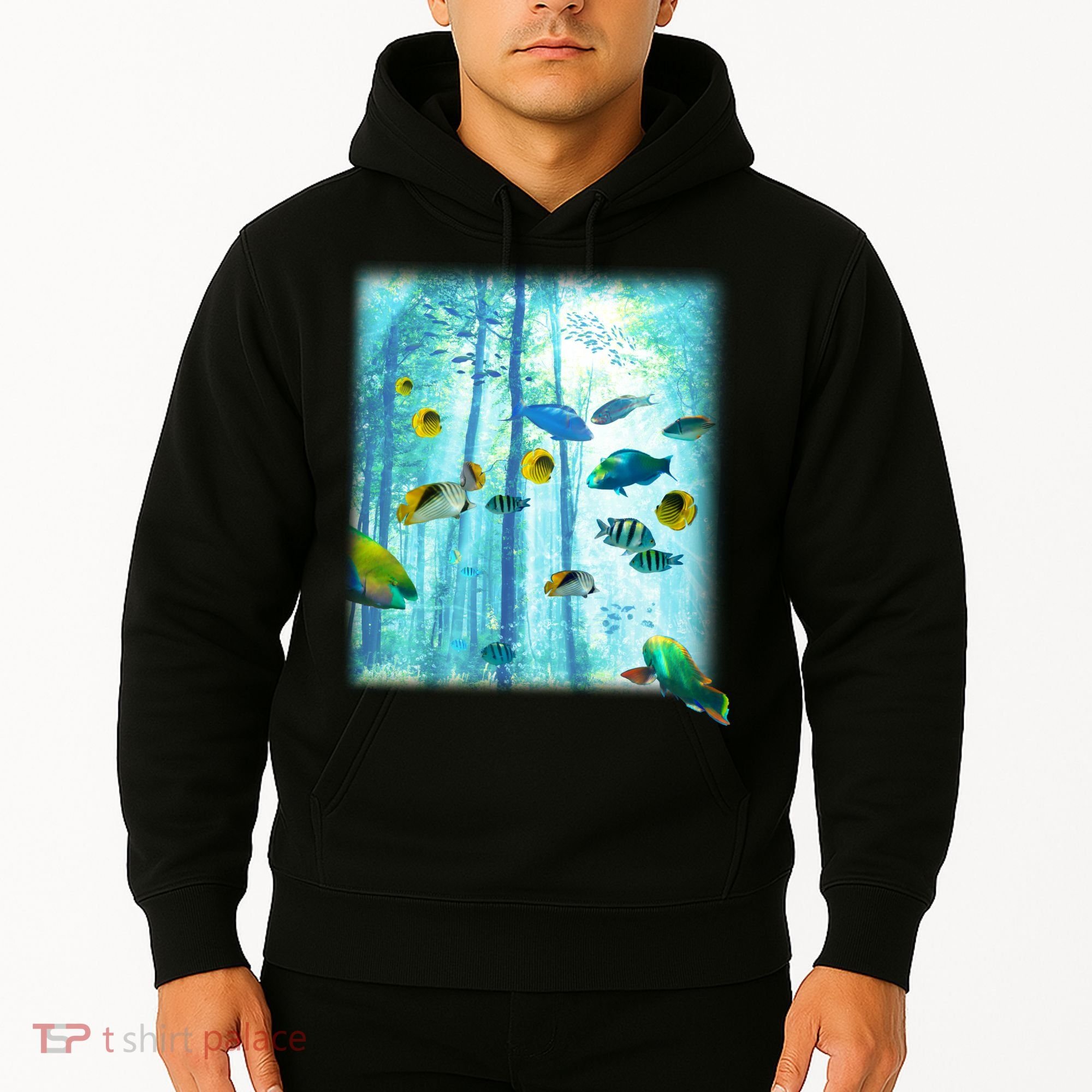 Wilderness Fish In Nature Hoodie