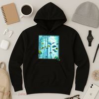 Wilderness Fish In Nature Hoodie thumb 3