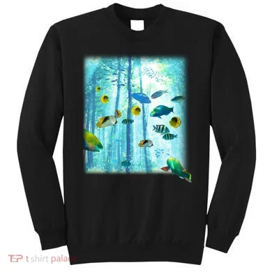 Wilderness Fish In Nature Sweatshirt