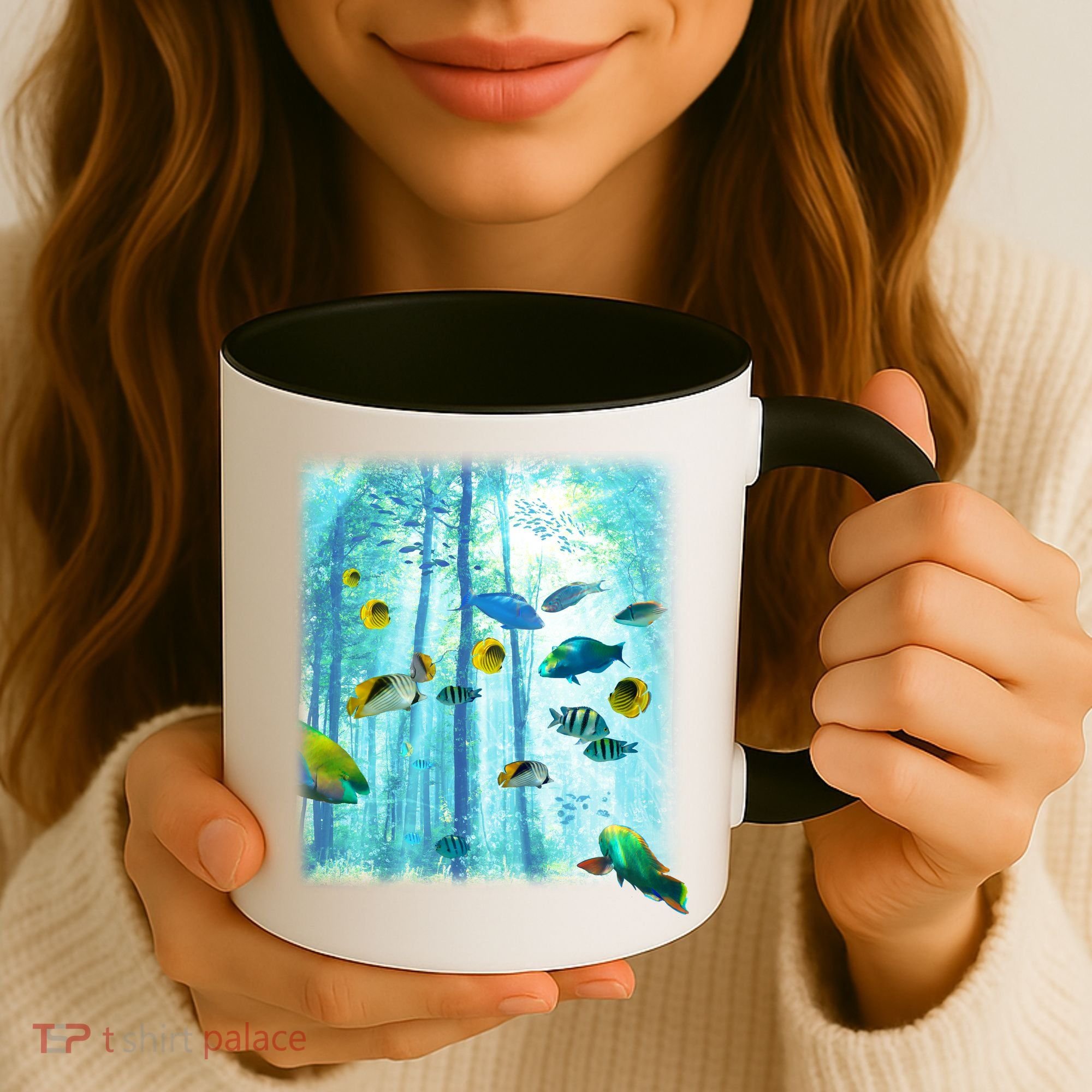 Wilderness Fish In Nature Coffee Mug