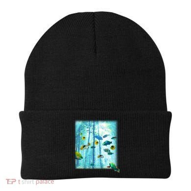 Wilderness Fish In Nature Beanie