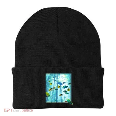 Wilderness Fish In Nature Beanie