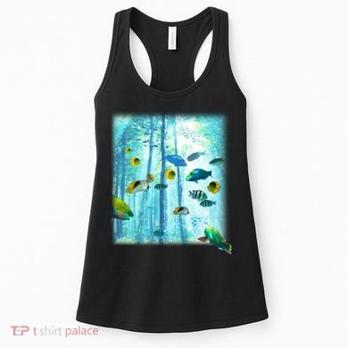 Wilderness Fish In Nature Women's Tank Top