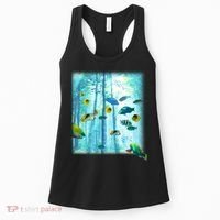 Wilderness Fish In Nature Women's Tank Top thumb 0