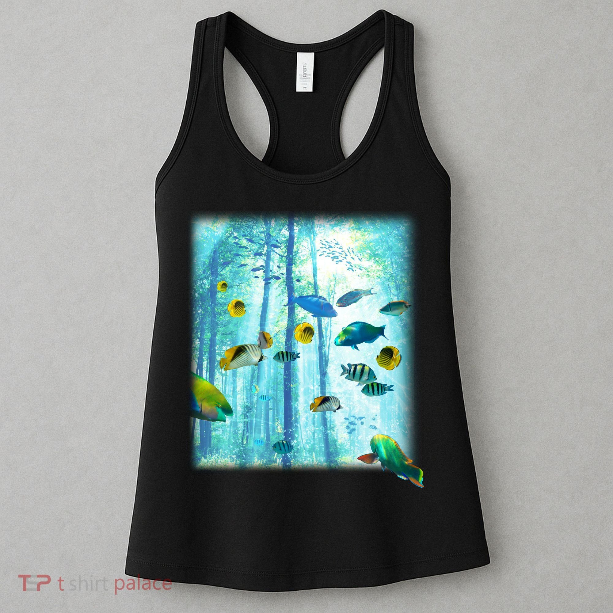 Wilderness Fish In Nature Women's Tank Top