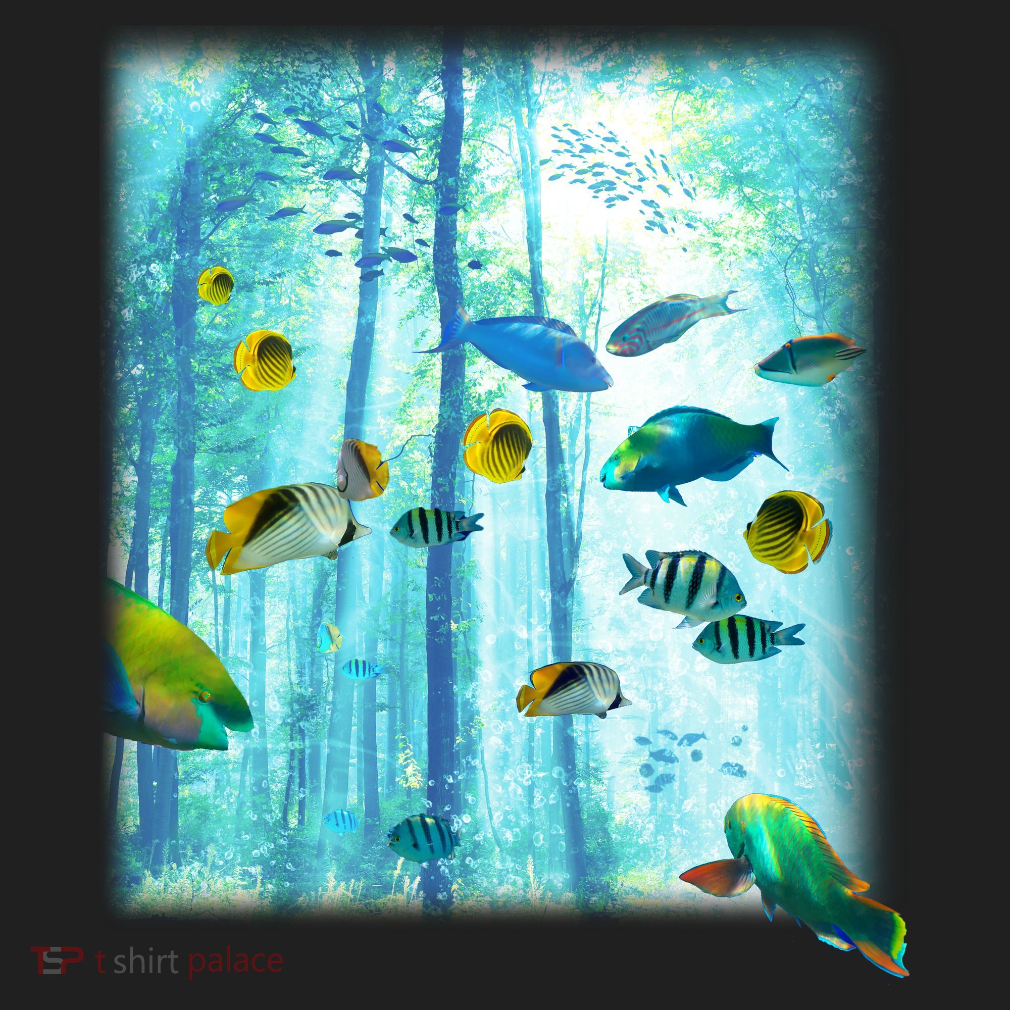 Wilderness Fish In Nature Hat