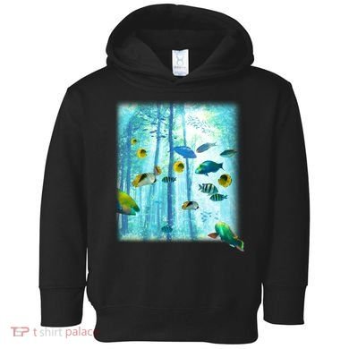 Wilderness Fish In Nature Toddler Hoodie