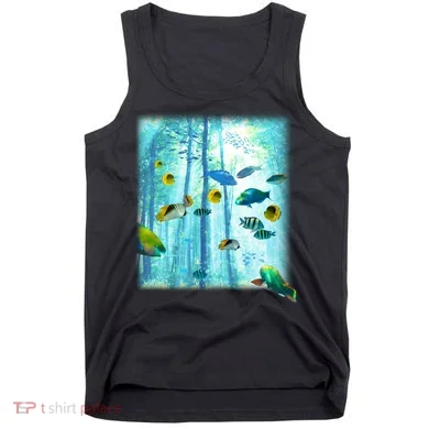Wilderness Fish In Nature Tank Top