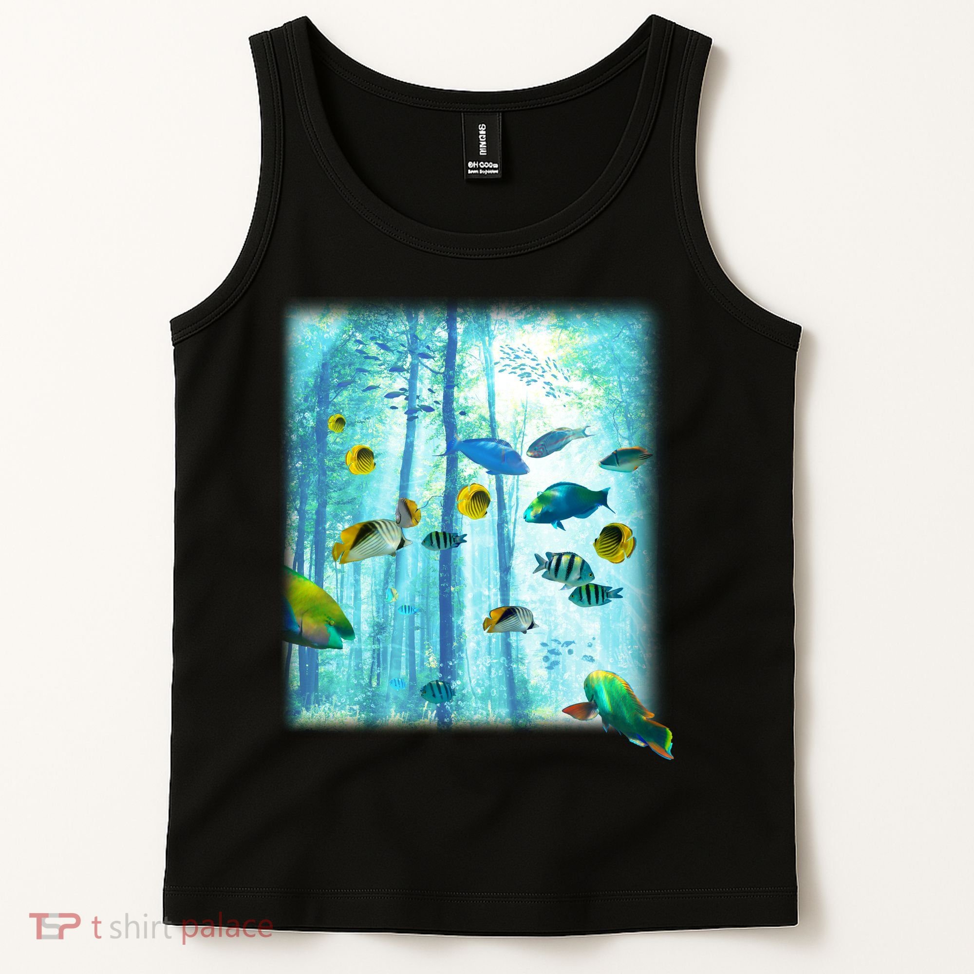 Wilderness Fish In Nature Tank Top