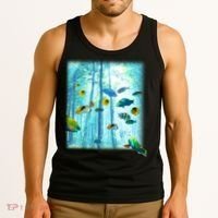 Wilderness Fish In Nature Tank Top thumb 3