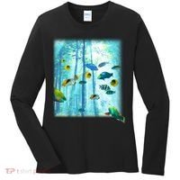 Wilderness Fish In Nature Women's Long Sleeve Shirt thumb 0