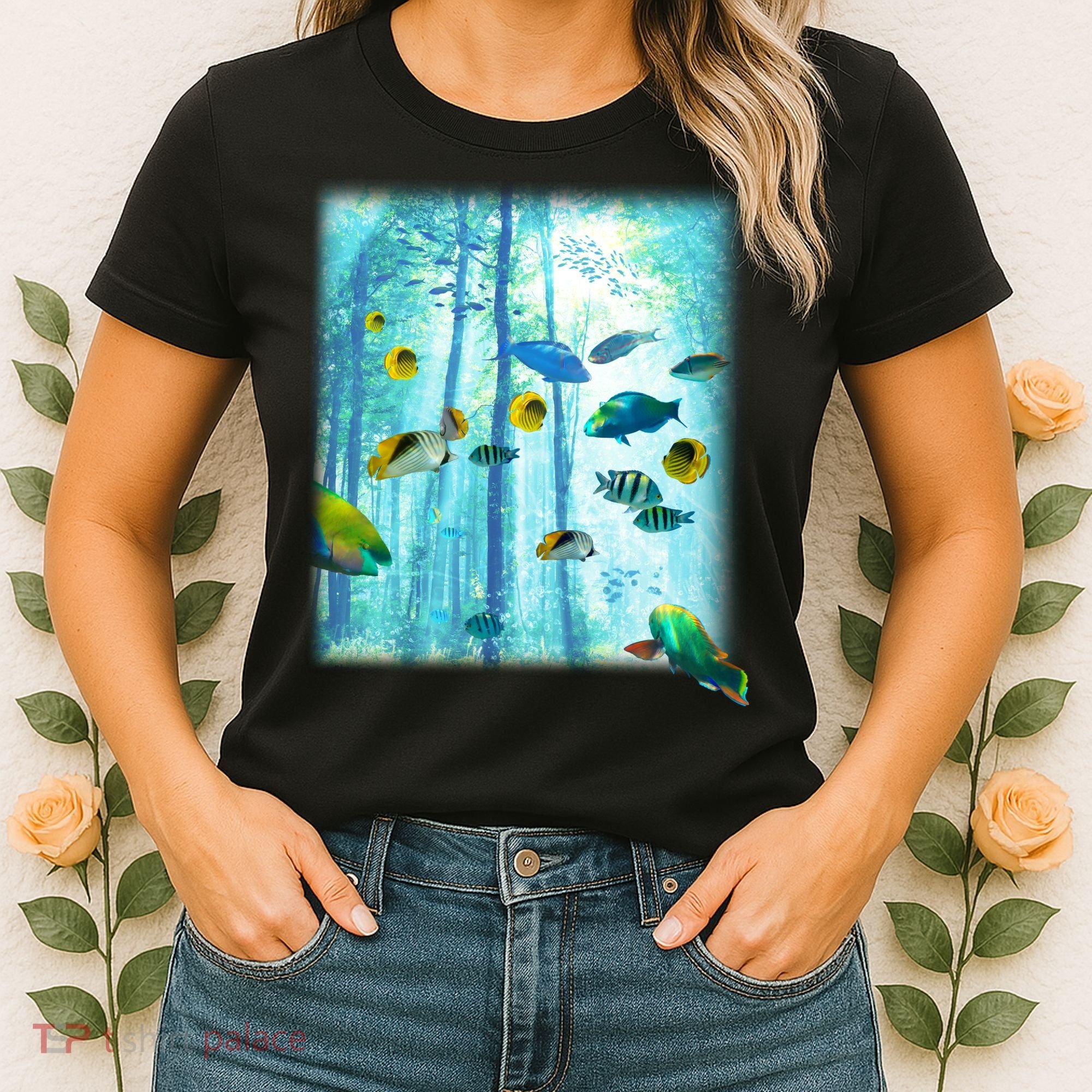 Wilderness Fish In Nature Women's T-Shirt