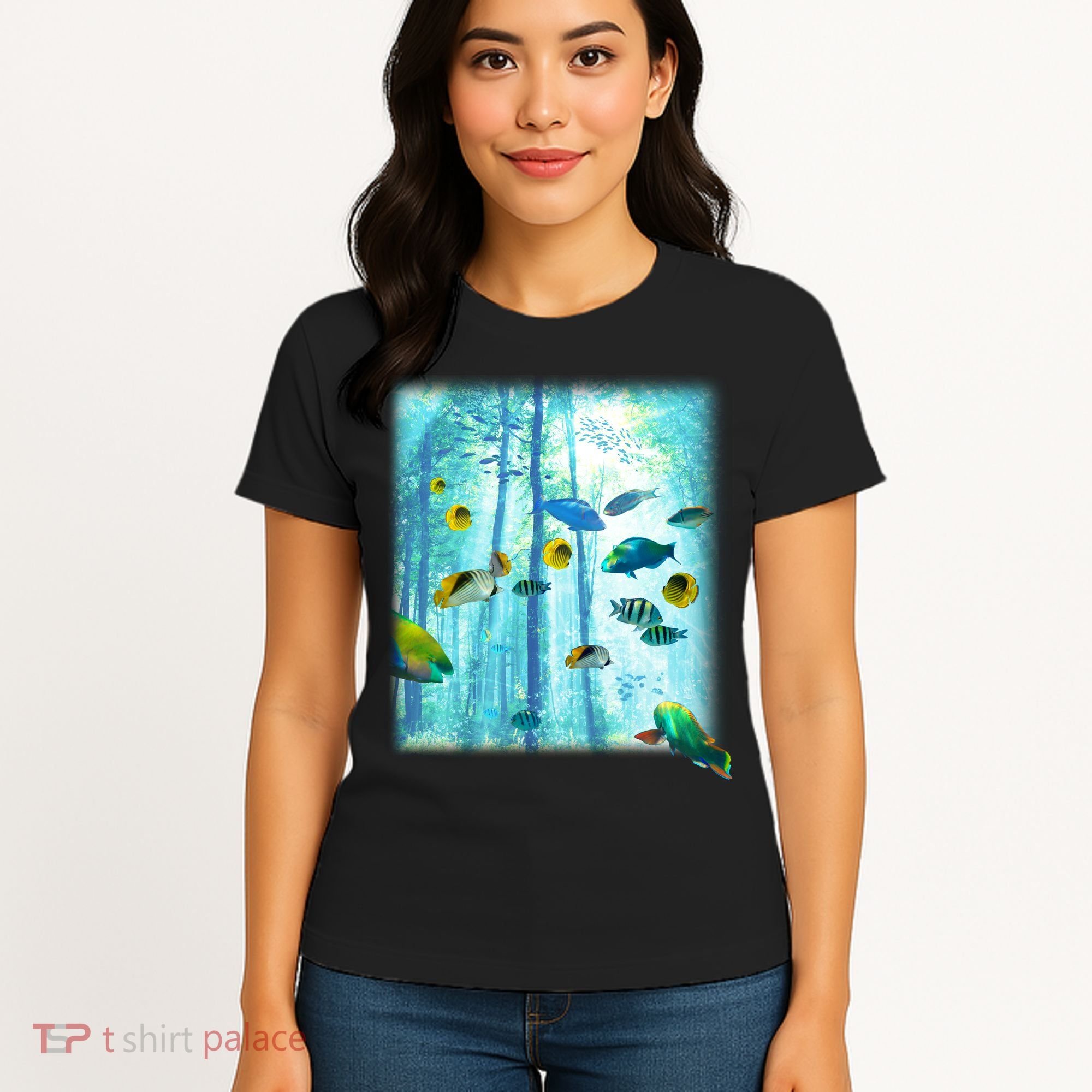 Wilderness Fish In Nature Women's T-Shirt