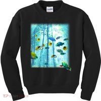 Wilderness Fish In Nature Kids Sweatshirt thumb 0