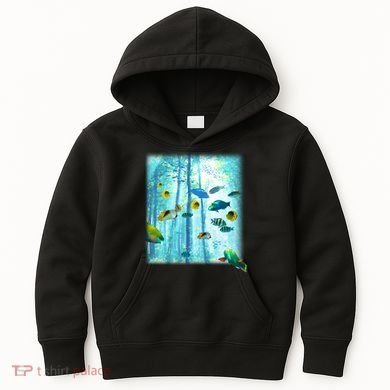 Wilderness Fish In Nature Kids Hoodie