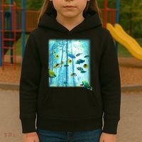 Wilderness Fish In Nature Kids Hoodie thumb 3